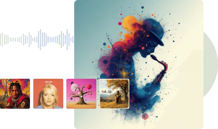 Easily Design Album Covers in Any Style