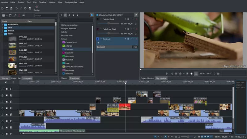 Best Video Editing Software for Linux - Kdenlive