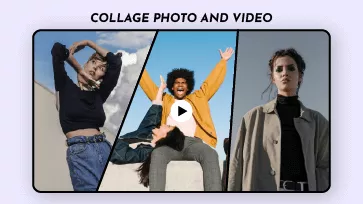 collage photos and videos