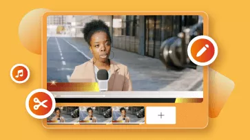 how to make a news report video