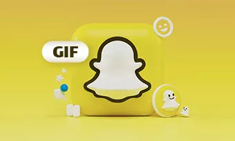 send gifs on snapchat